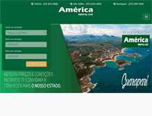 Tablet Screenshot of america-rentalcar.com.br